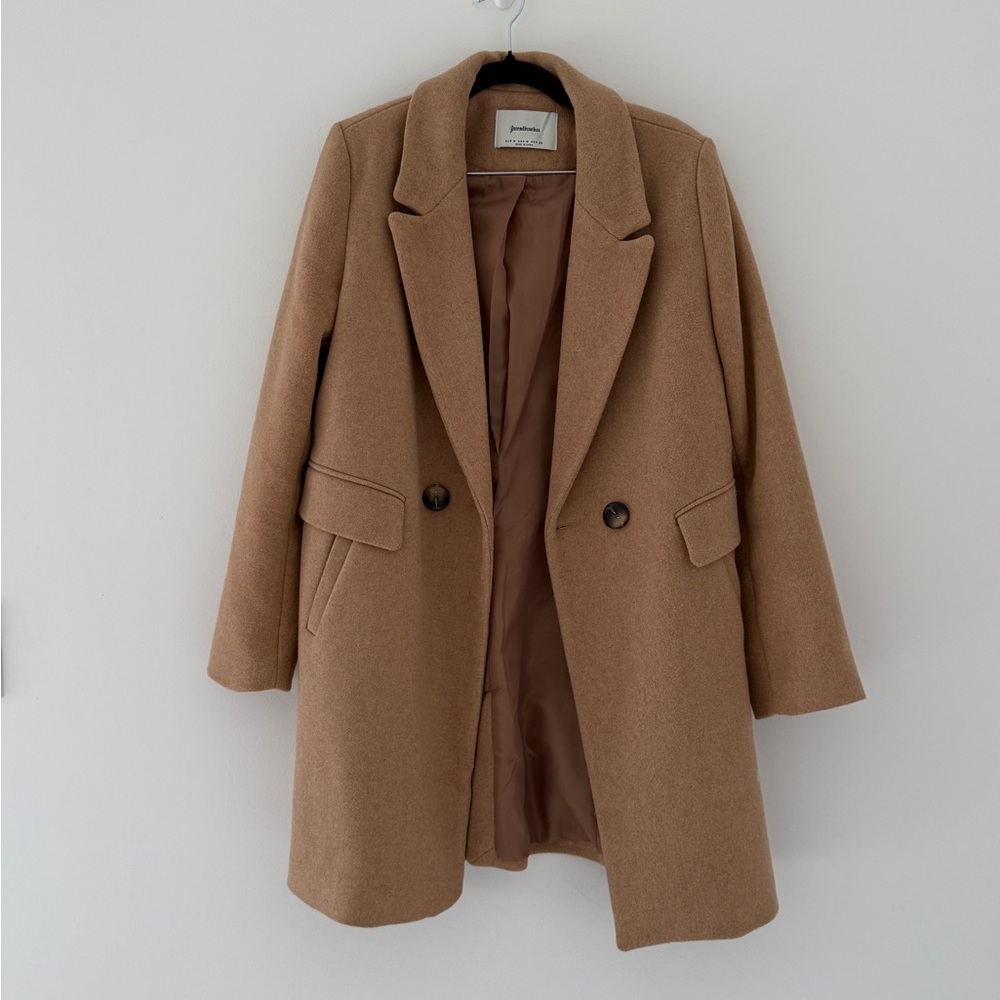 Stradivarius Tan Coat